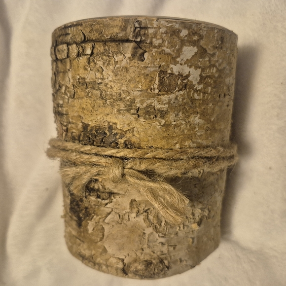 Other - Birch Bark Candle with Twine